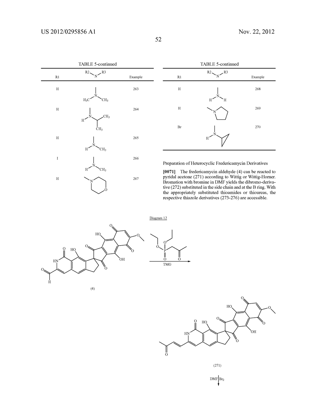 FREDERICAMYCIN DERIVATIVES - diagram, schematic, and image 53