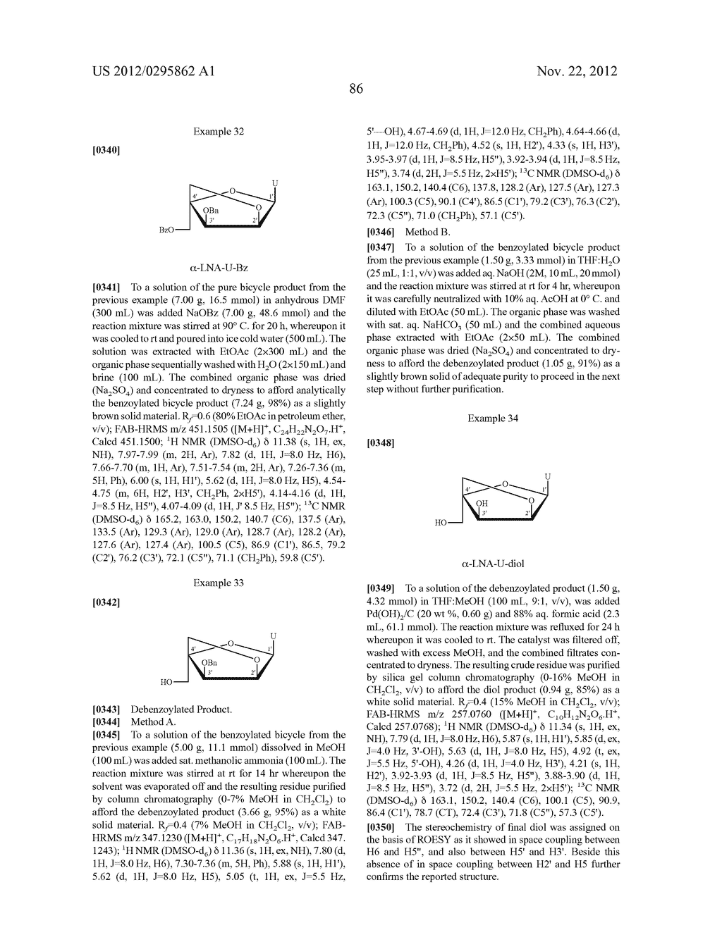 NUCLEOBASE-FUNCTIONALIZED CONFORMATIONALLY RESTRICTED NUCLEOTIDES AND     OLIGONUCLEOTIDES FOR TARGETING OF NUCLEIC ACIDS - diagram, schematic, and image 95