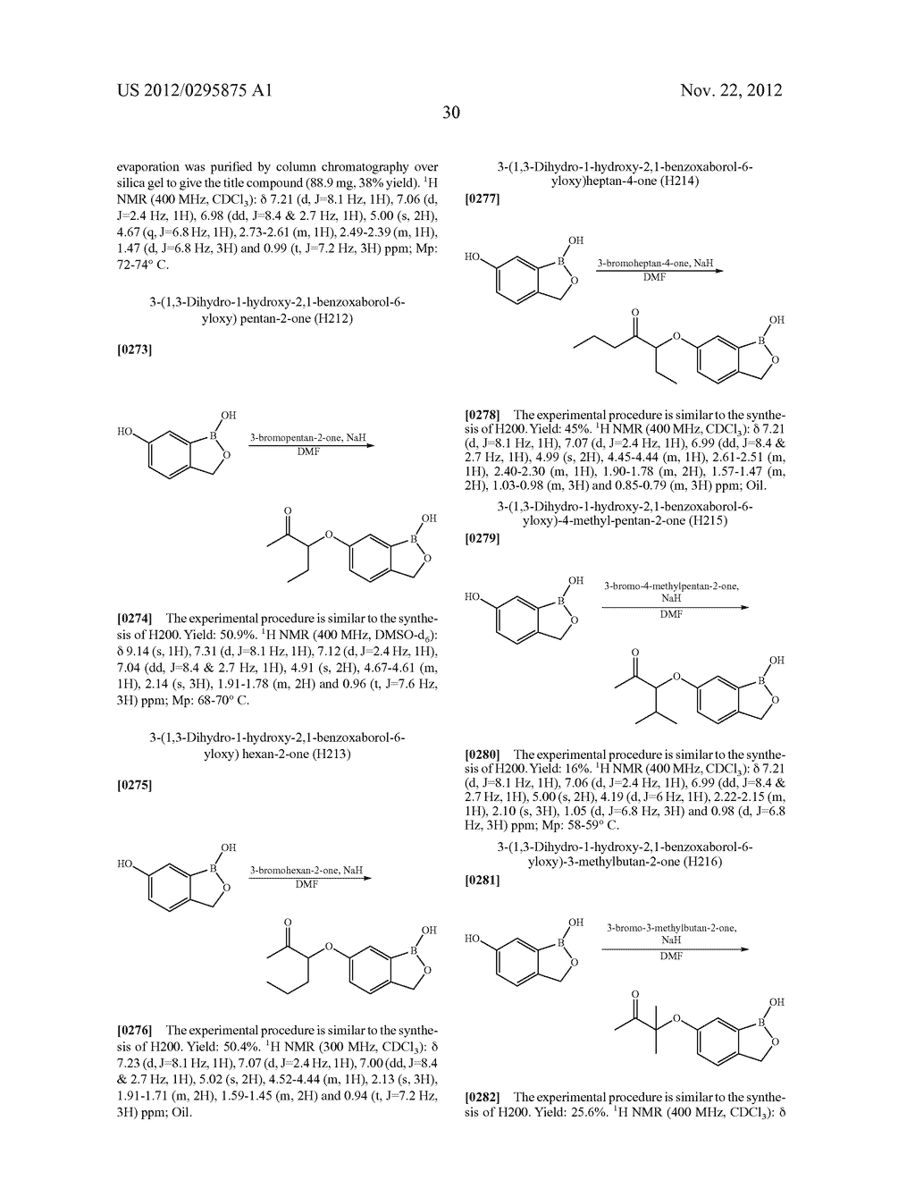 BORON-CONTAINING SMALL MOLECULES AS ANTIPROTOZOAL AGENTS - diagram, schematic, and image 33