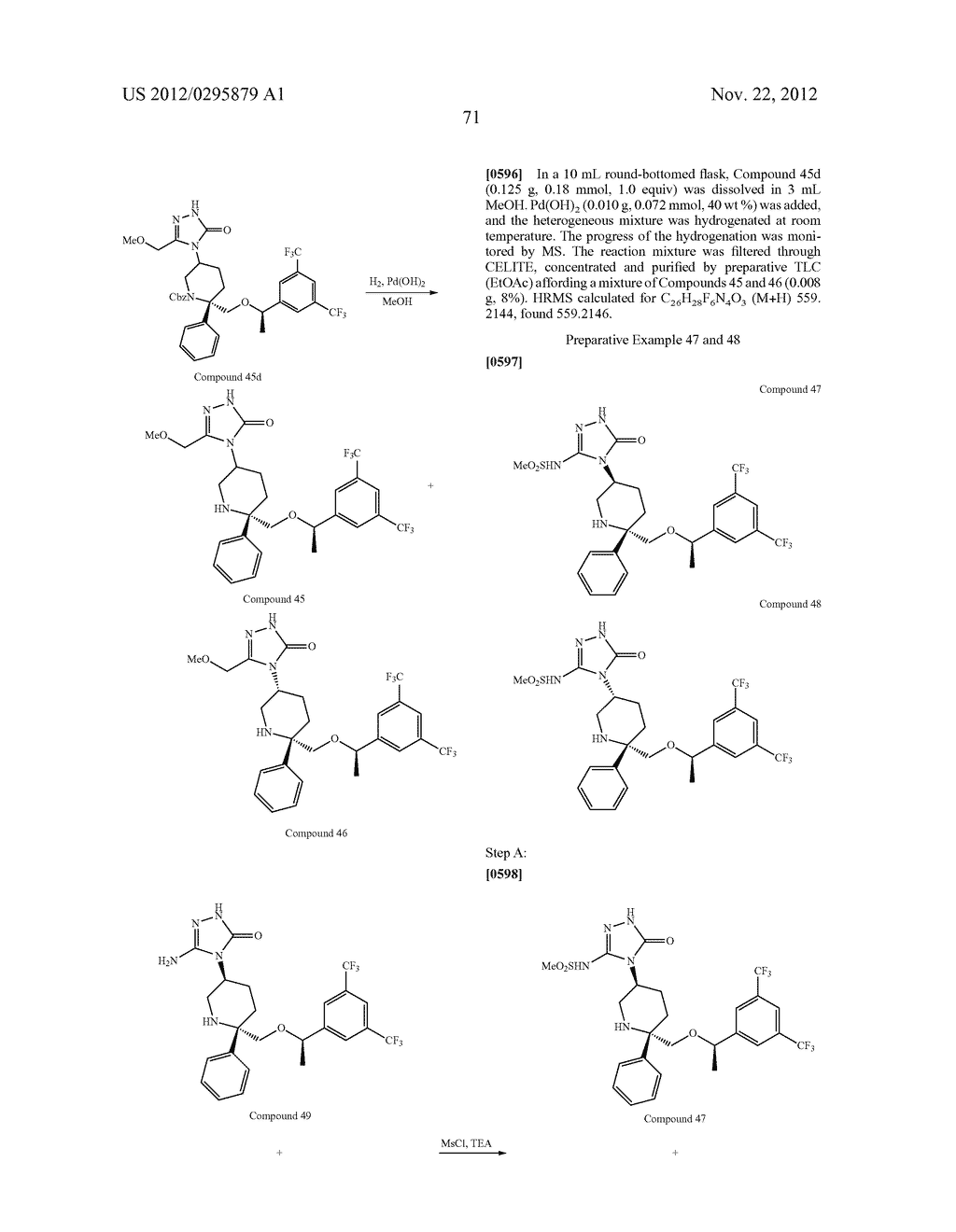 NK1 Antagonists - diagram, schematic, and image 72