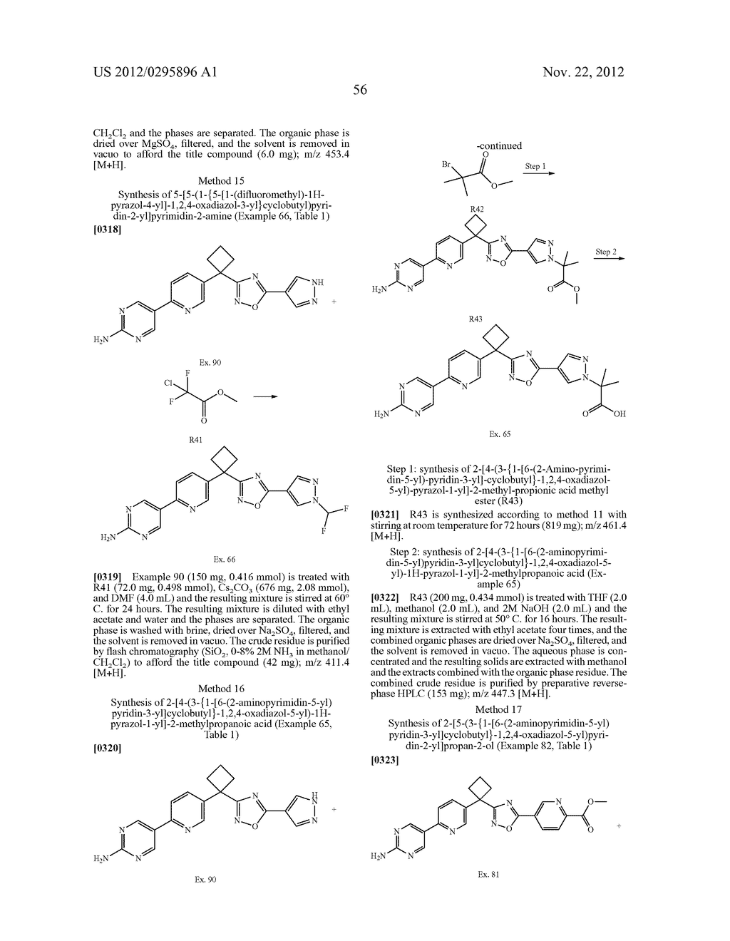 OXADIAZOLE INHIBITORS OF LEUKOTRIENE PRODUCTION - diagram, schematic, and image 57