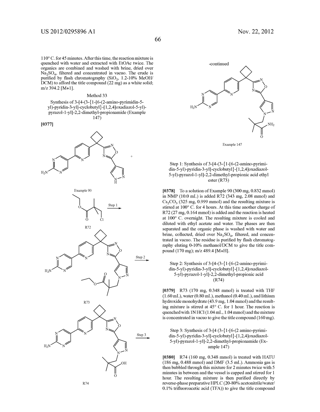 OXADIAZOLE INHIBITORS OF LEUKOTRIENE PRODUCTION - diagram, schematic, and image 67