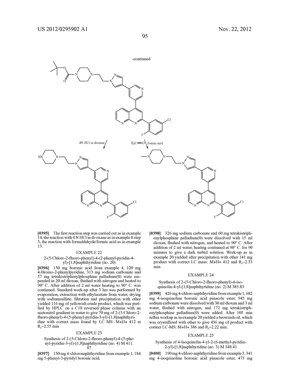 Hetaryl-[1,8]naphthyridine derivatives - diagram, schematic, and image 96