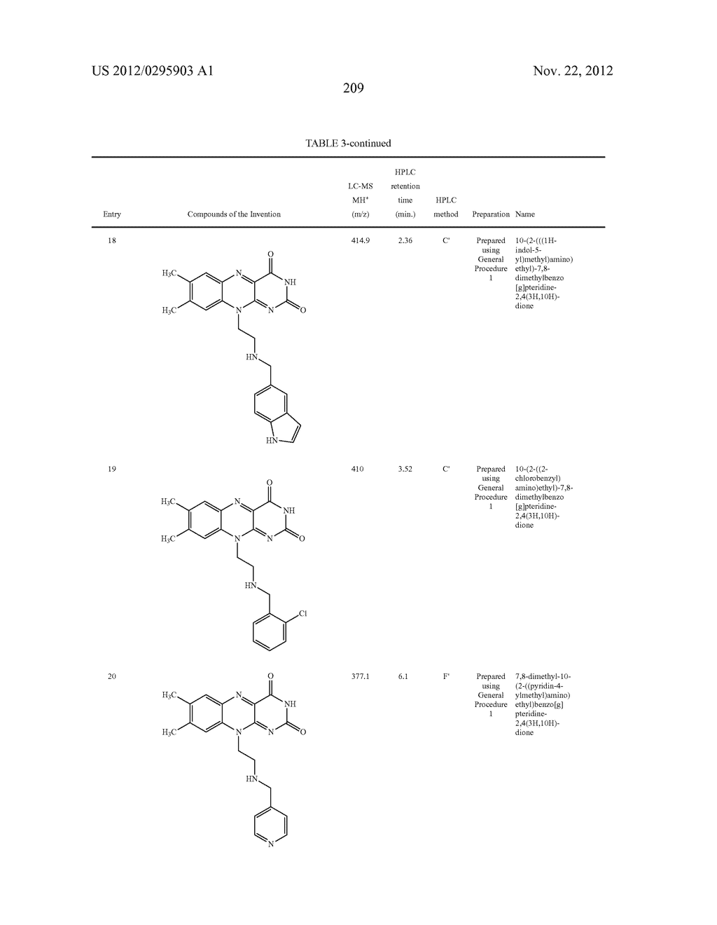 FLAVIN DERIVATIVES - diagram, schematic, and image 210