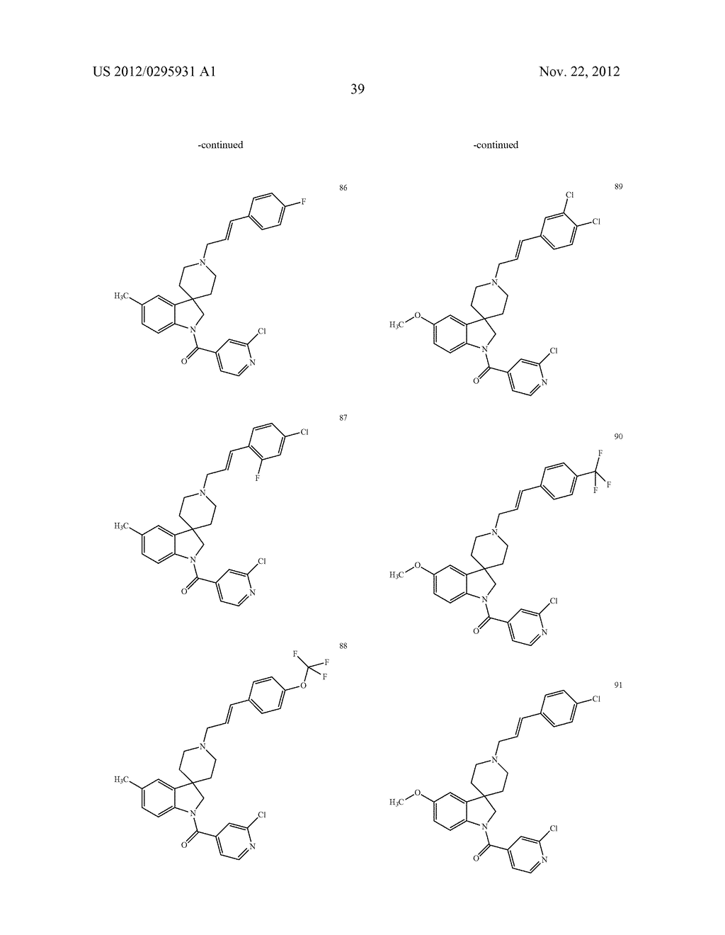 SPIROINDOLINE COMPOUNDS FOR USE AS ANTHELMINTHICS - diagram, schematic, and image 40
