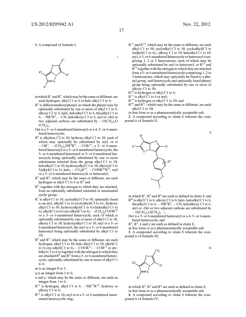 Pyrazolo[5,1b]oxazole Derivatives as CRF-1 Receptor Antagonists - diagram, schematic, and image 18