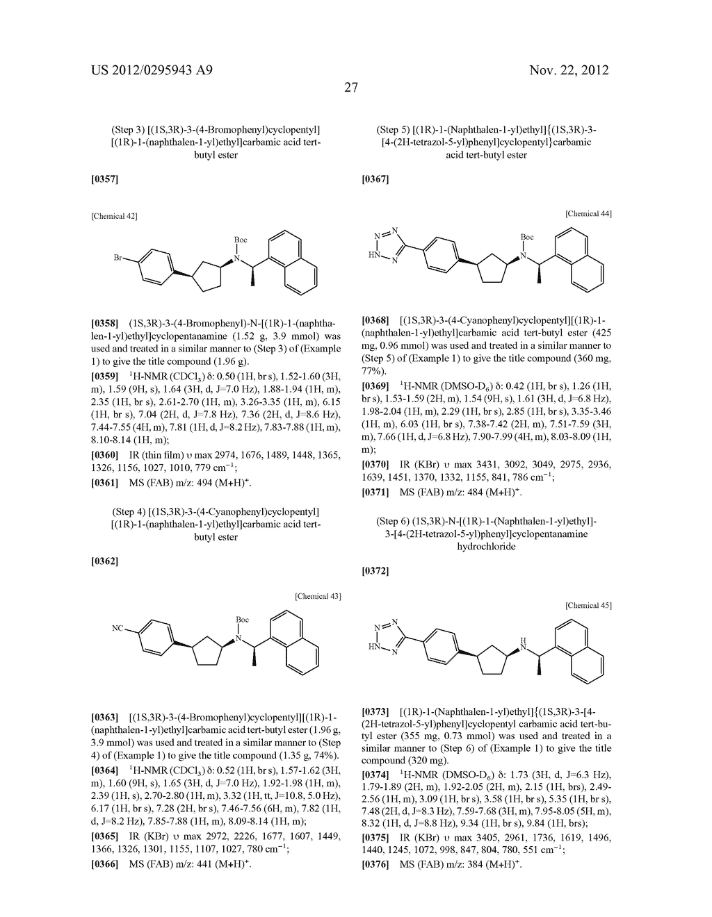 CYCLOALKYLAMINE DERIVATIVES - diagram, schematic, and image 30