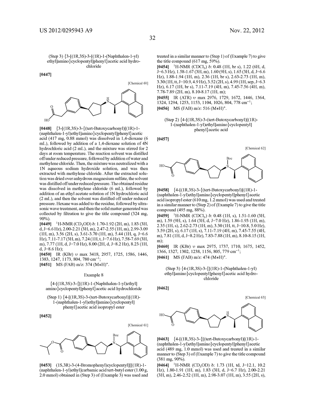 CYCLOALKYLAMINE DERIVATIVES - diagram, schematic, and image 35