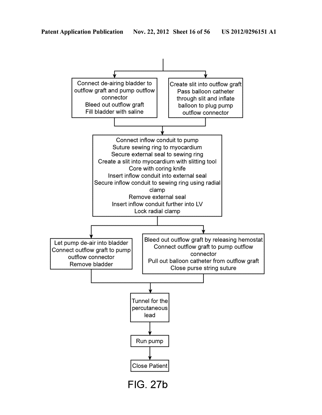 ASSEMBLY AND METHOD OF IMPLANTING A HEART ASSIST SYSTEM - diagram, schematic, and image 17