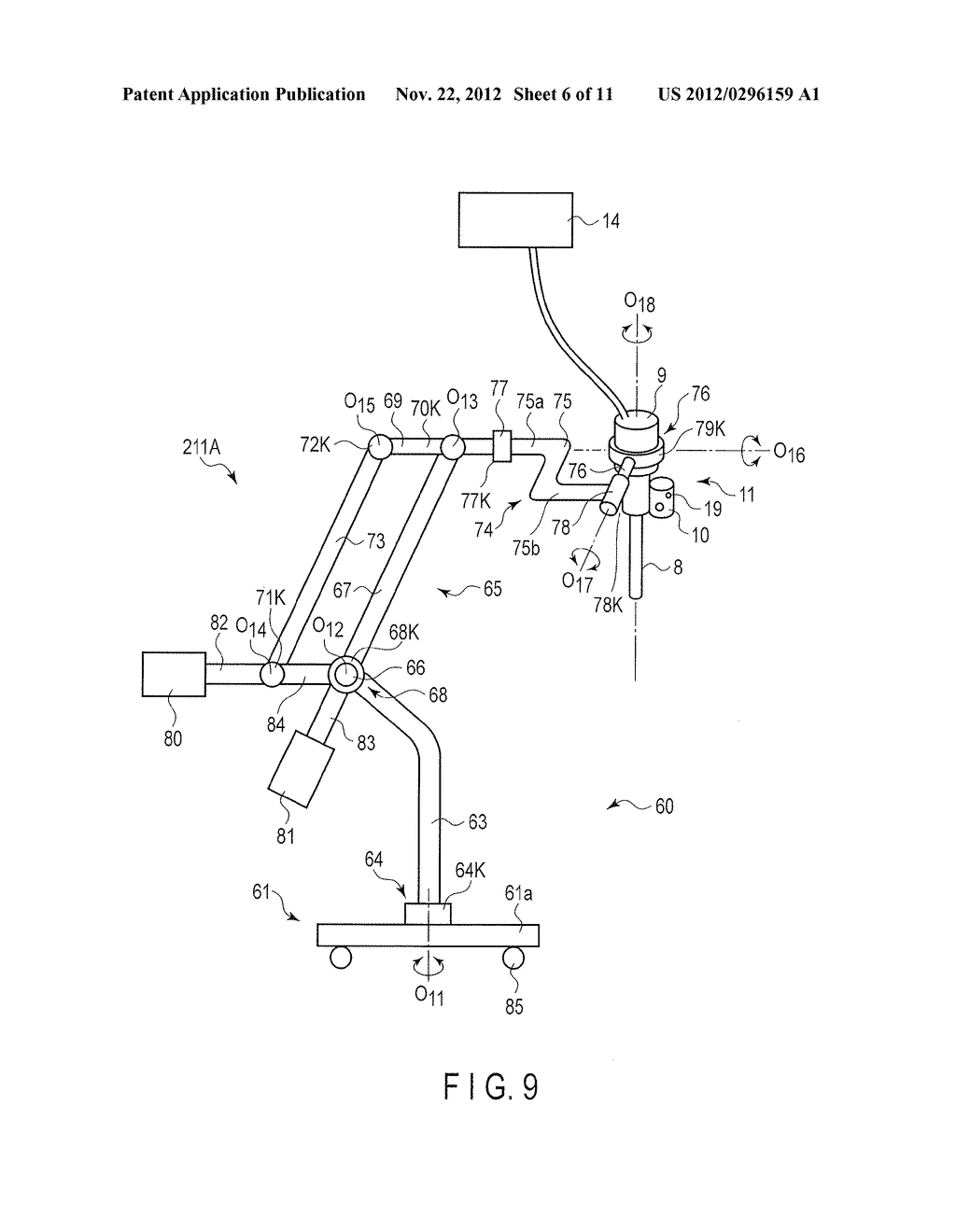 SUPPORTING APPARATUS FOR MEDICAL DEVICE - diagram, schematic, and image 07