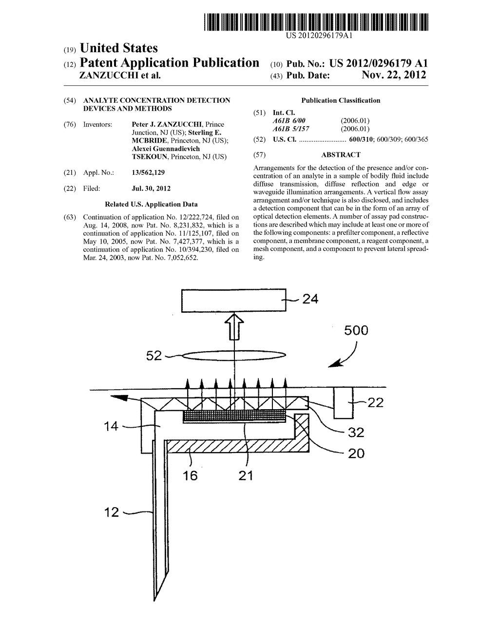 ANALYTE CONCENTRATION DETECTION DEVICES AND METHODS - diagram, schematic, and image 01