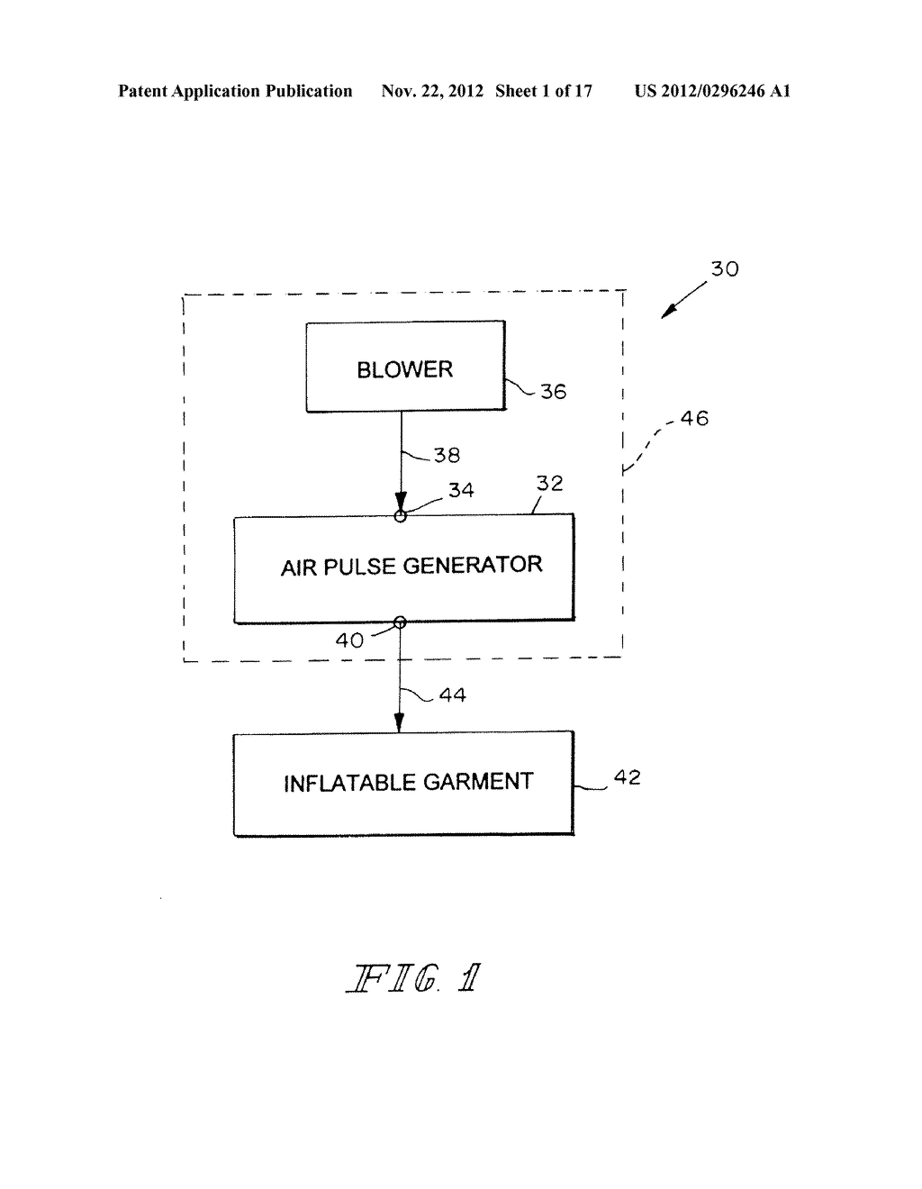 HIGH FREQUENCY CHEST WALL OSCILLATION SYSTEM HAVING VALVE CONTROLLED     PULSES - diagram, schematic, and image 02