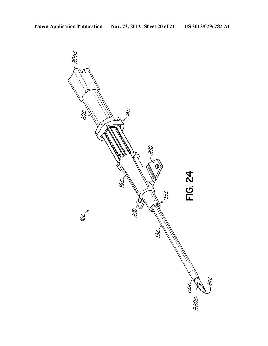 TIP PROTECTOR FOR A SAFETY CATHETER - diagram, schematic, and image 21