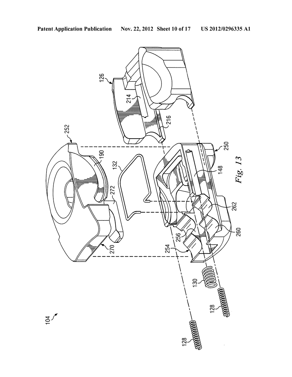 EXTERNAL FIXATION CLAMP USING A TRIGGER MECHANISM AND STORED SPRING ENERGY - diagram, schematic, and image 11