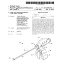 Medical Ultrasound Instrument with Articulated Jaws diagram and image