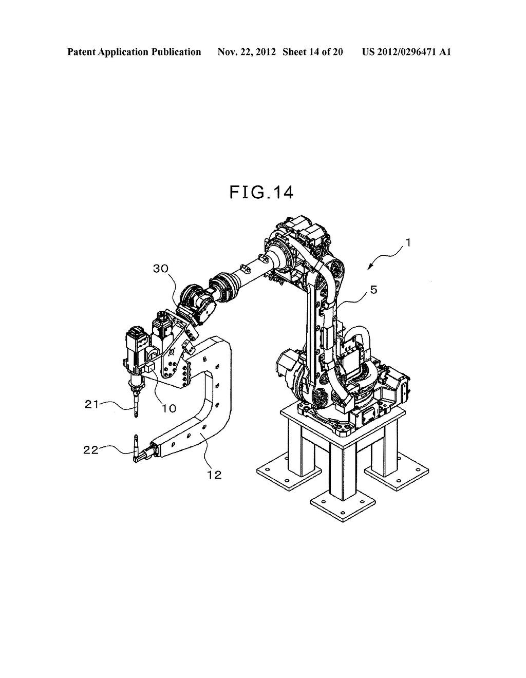 ROBOT AND SPOT WELDING ROBOT WITH LEARNING CONTROL FUNCTION - diagram, schematic, and image 15