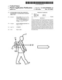 SENSOR ORIENTATION MEASUREMENT WITH RESPECT TO PEDESTRIAN MOTION DIRECTION diagram and image