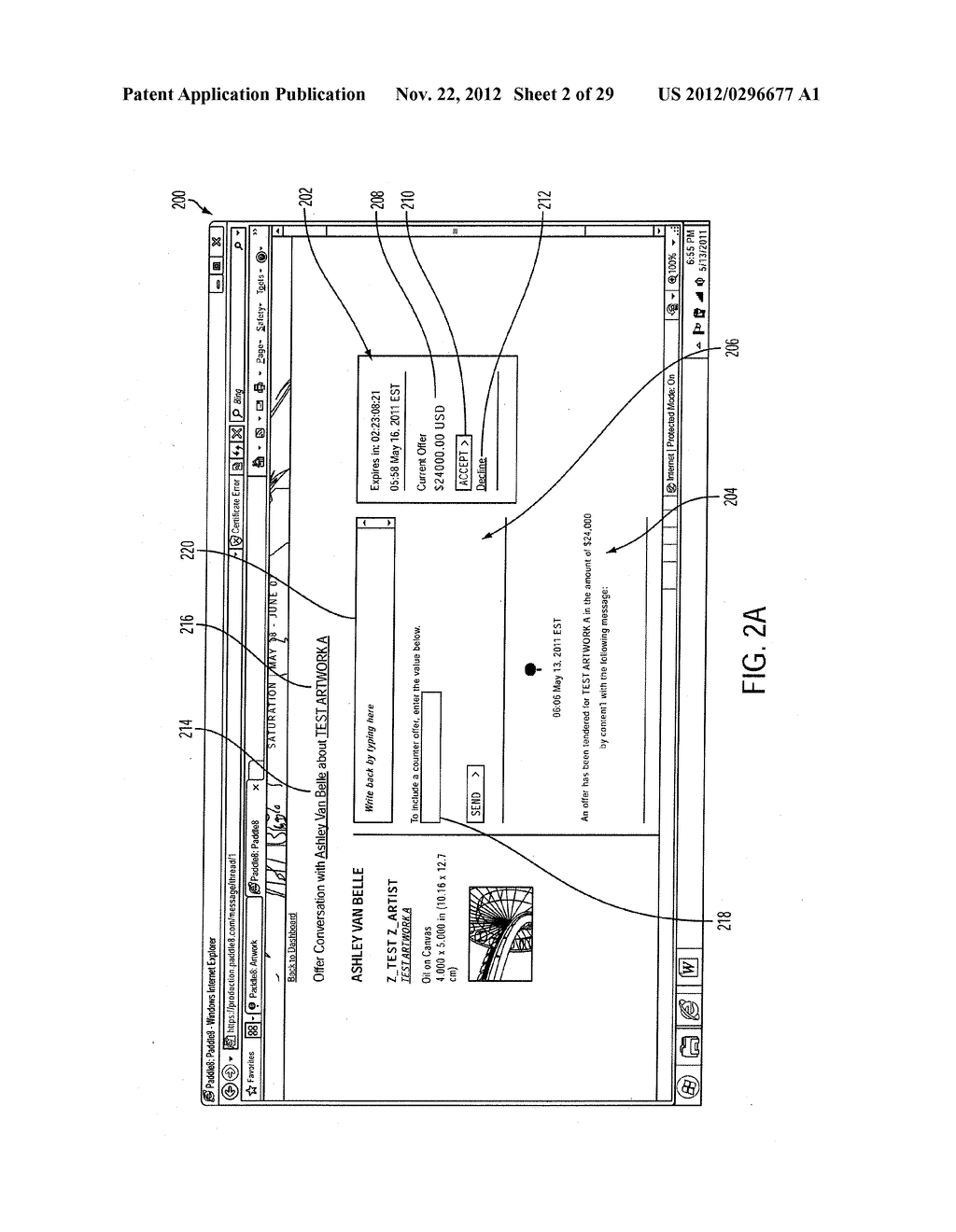 Systems and Methods for Online Sale of Artwork - diagram, schematic, and image 03