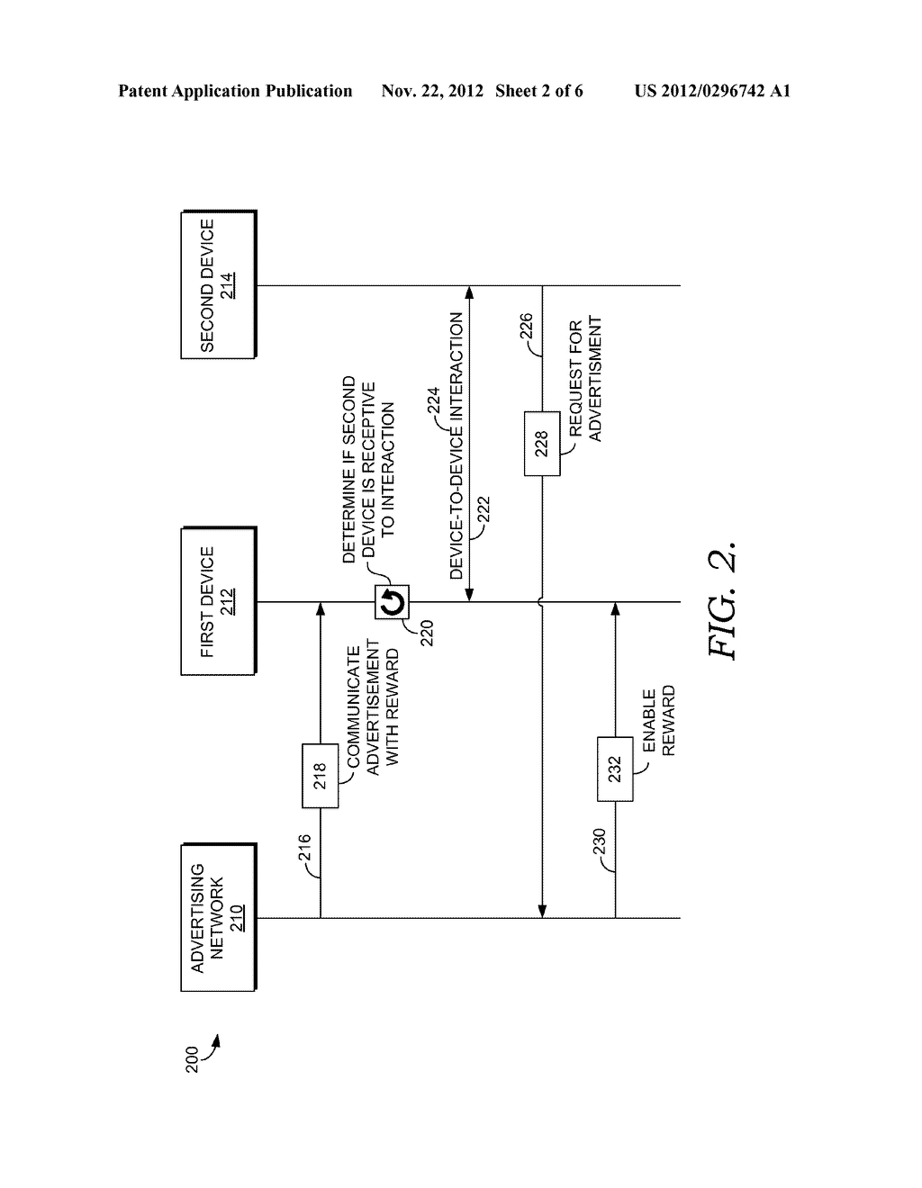 ADVERTISING UTILIZING DEVICE-TO-DEVICE INTERACTIONS - diagram, schematic, and image 03