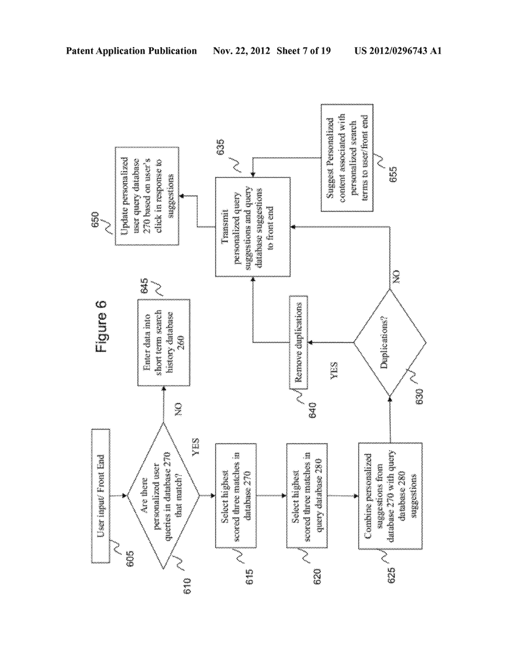 Method and System for Personalized Search Suggestions - diagram, schematic, and image 08