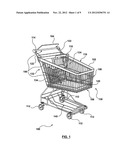 POINT OF SALE DEVICE FOR USE WITH A SHOPPING CART diagram and image