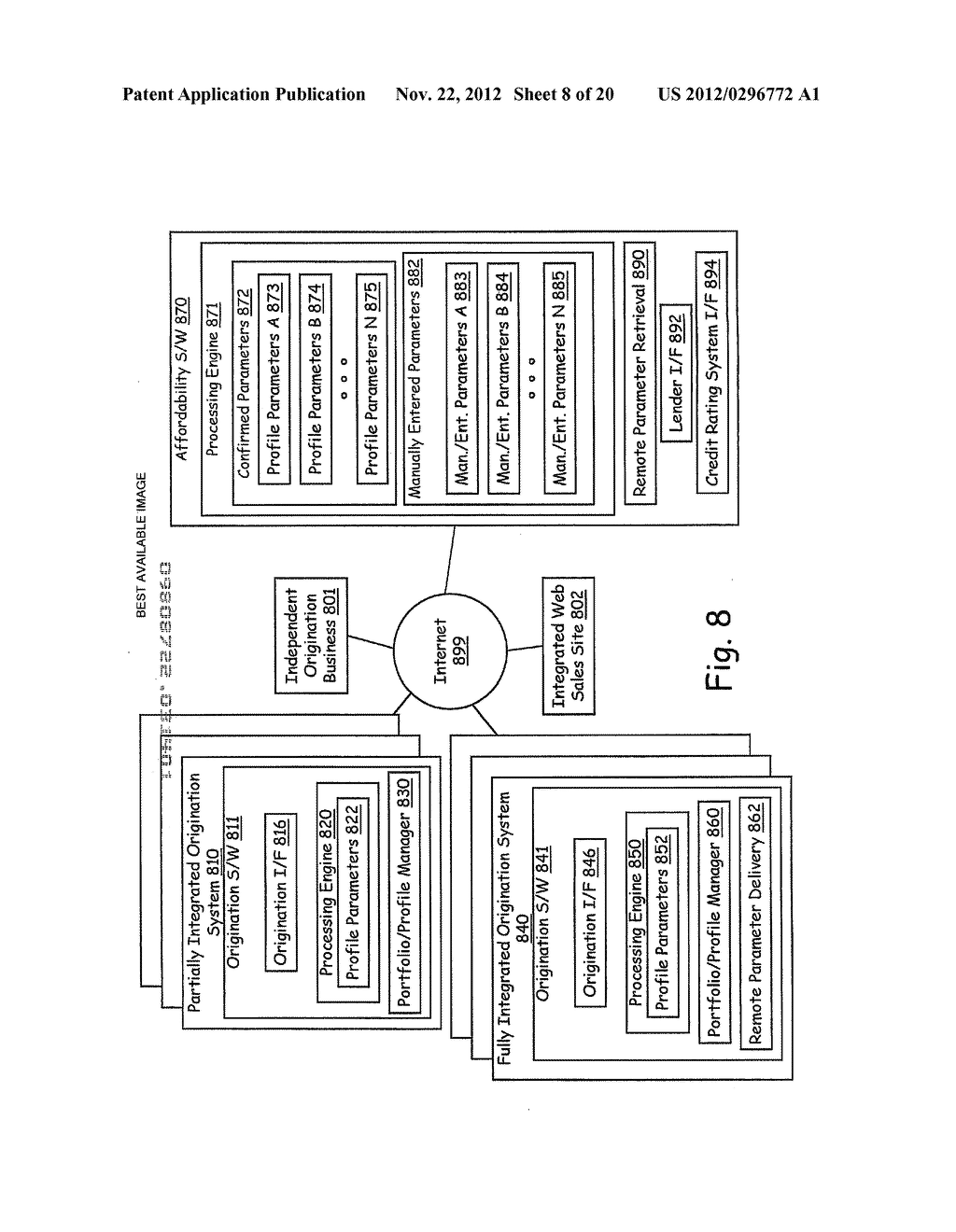 Online Purchasing System Supporting Lenders With Affordability Screening - diagram, schematic, and image 09