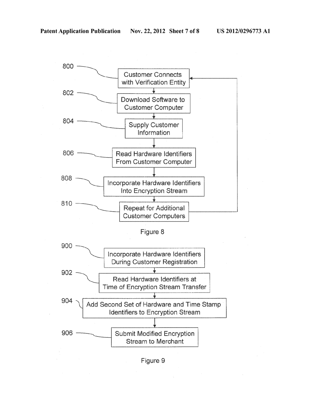 TRANSACTIONAL SECURITY OVER A NETWORK - diagram, schematic, and image 08