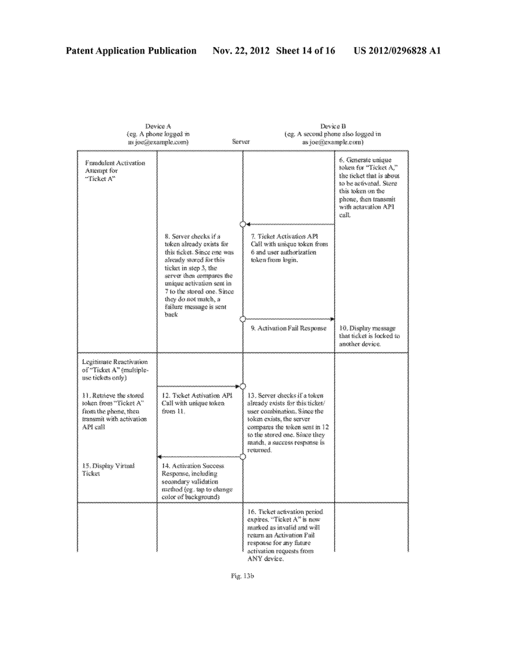 Method and System for Distributing Electronic Tickets with Visual Display - diagram, schematic, and image 15