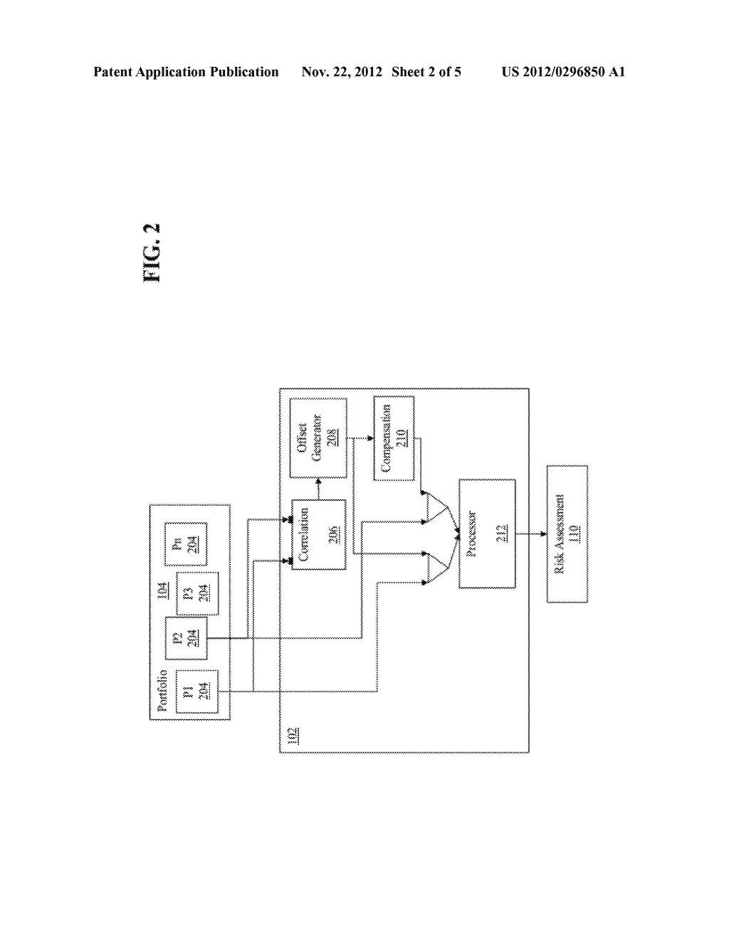 System and Method for Asymmetric Offsets in a Risk Management System - diagram, schematic, and image 03