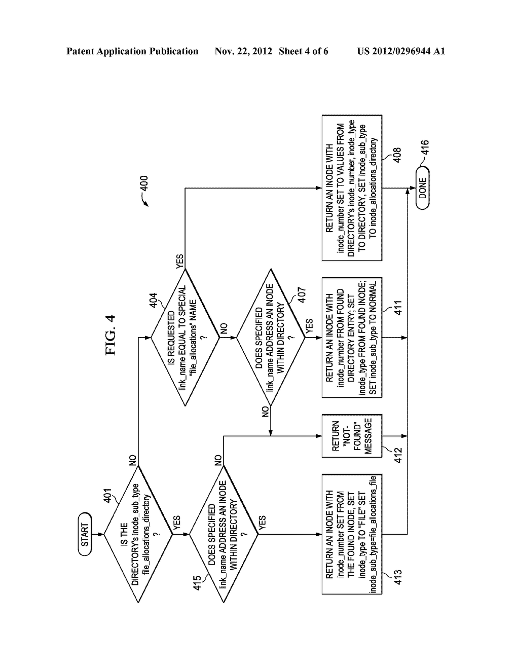 PROVIDING VIRTUAL FILES TO STORE METADATA - diagram, schematic, and image 05