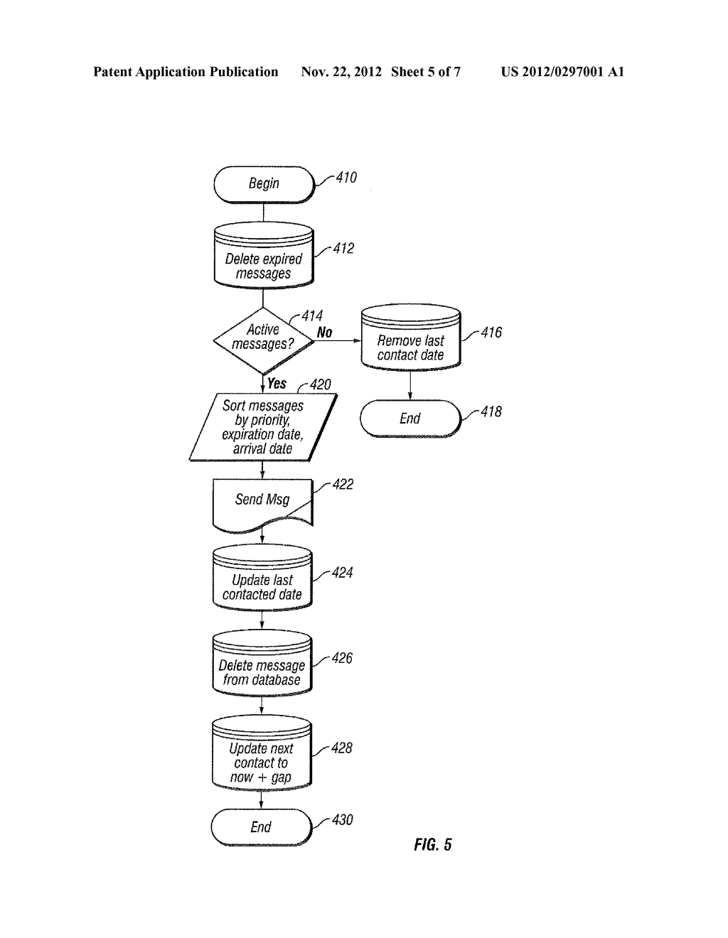 Method and System for Message Pacing - diagram, schematic, and image 06