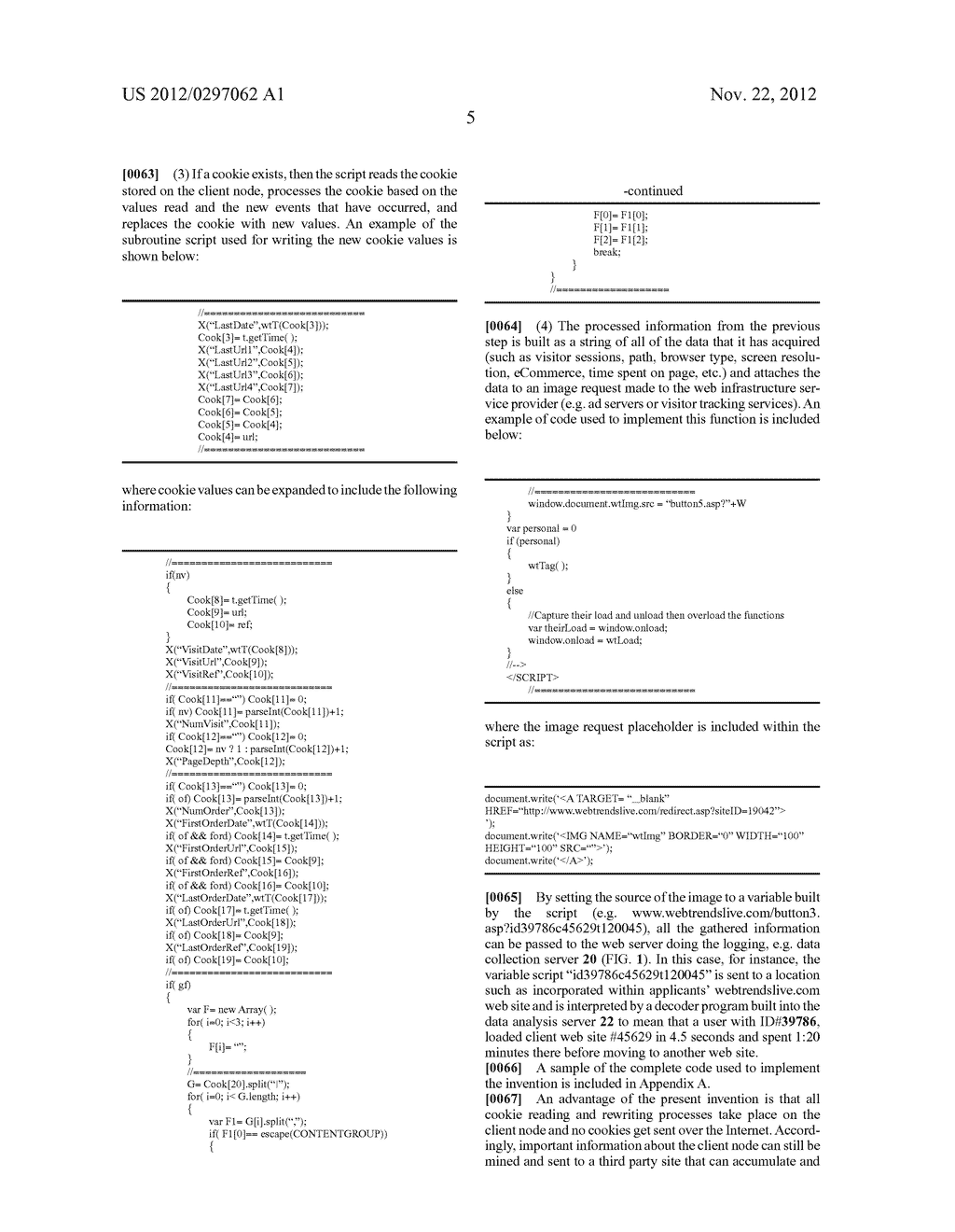 SYSTEM AND METHOD FOR GENERATING AND REPORTING COOKIE VALUES AT A CLIENT     NODE - diagram, schematic, and image 11