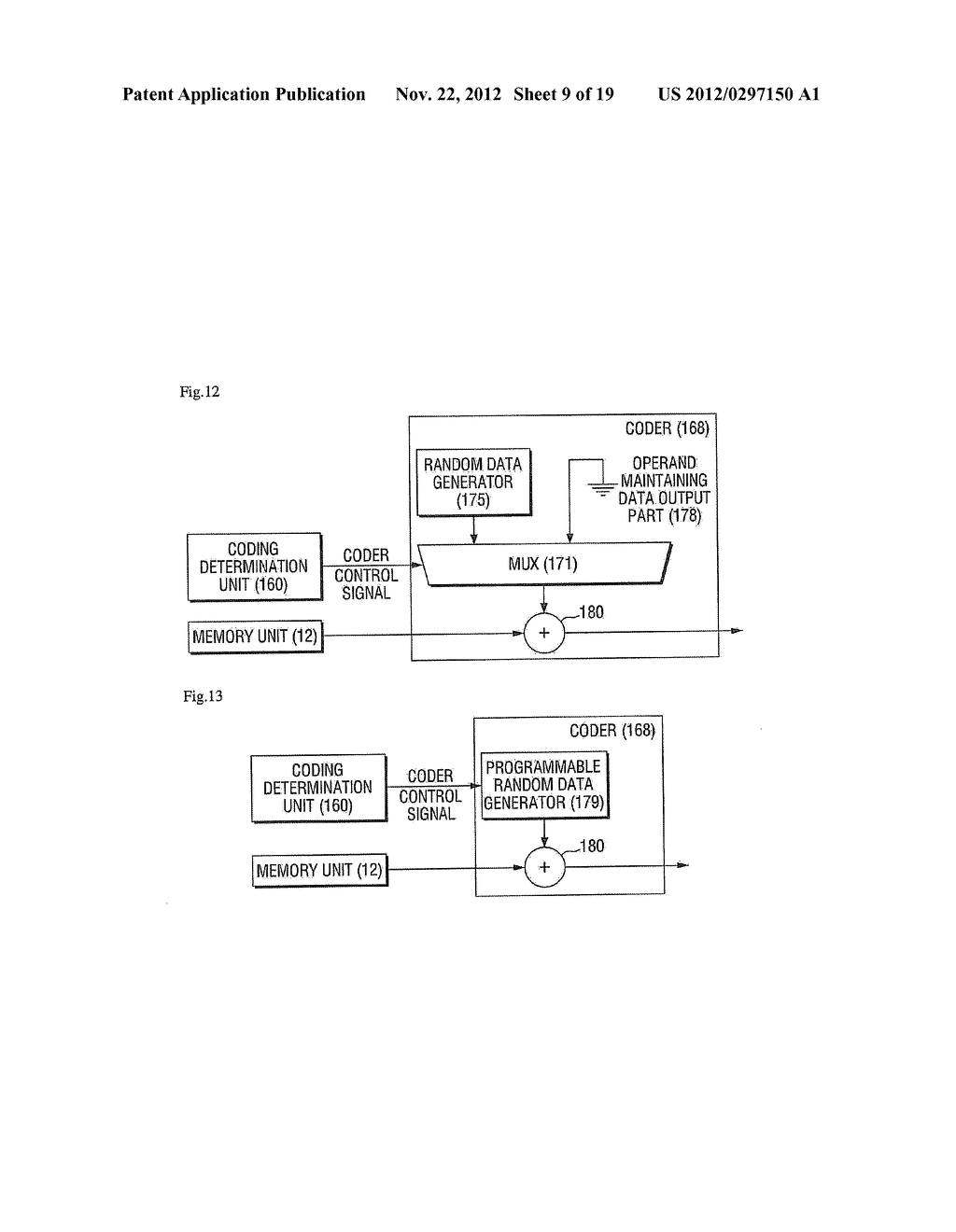 DATA STORAGE APPARATUS, CODING UNIT, SYSTEMS INCLUDING THE SAME, METHOD OF     CODING AND METHOD OF READING DATA - diagram, schematic, and image 10