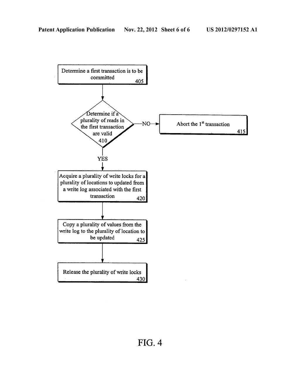 HARDWARE ACCELERATION OF A WRITE-BUFFERING SOFTWARE TRANSACTIONAL MEMORY - diagram, schematic, and image 07