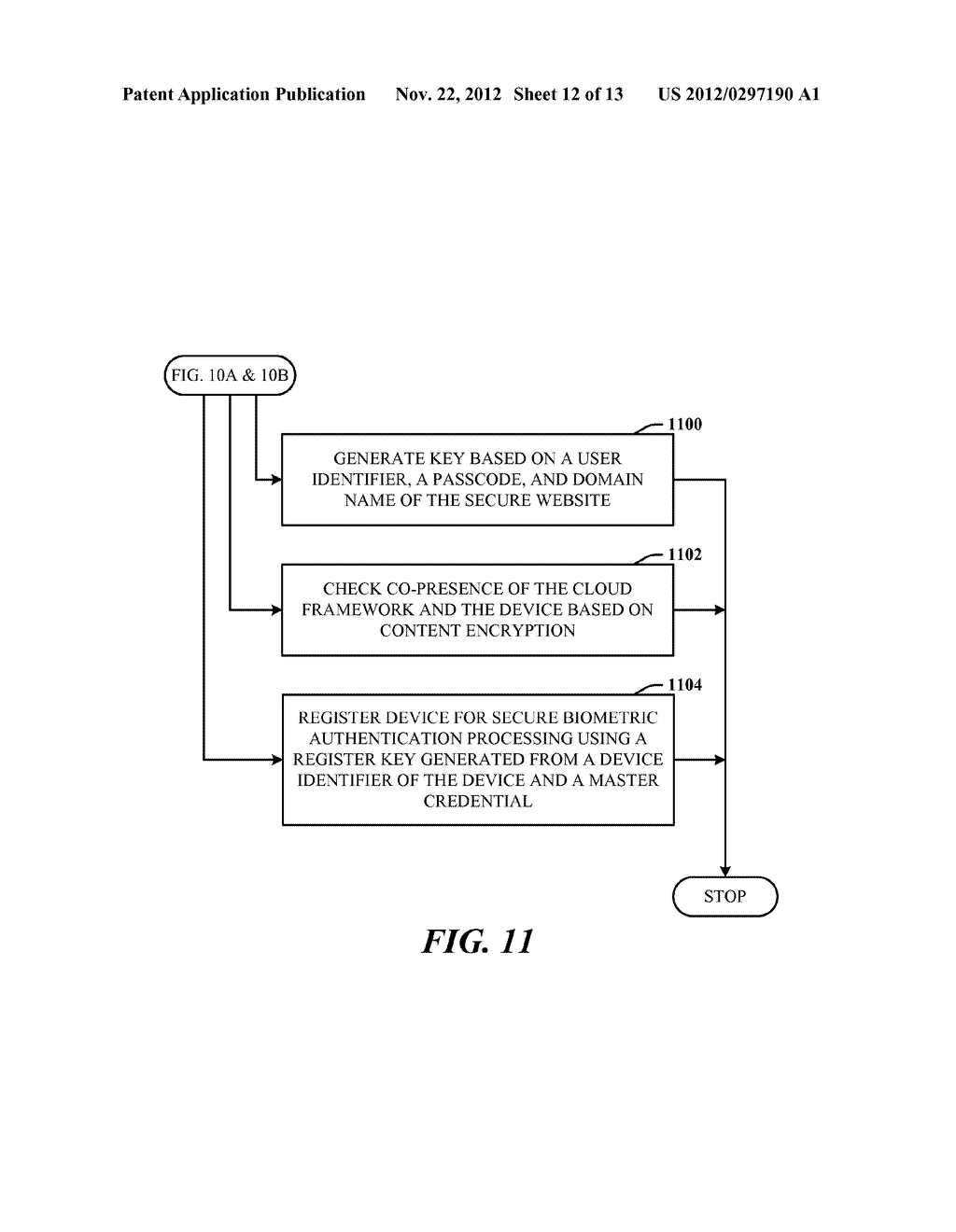 USABLE SECURITY OF ONLINE PASSWORD MANAGEMENT WITH SENSOR-BASED     AUTHENTICATION - diagram, schematic, and image 13