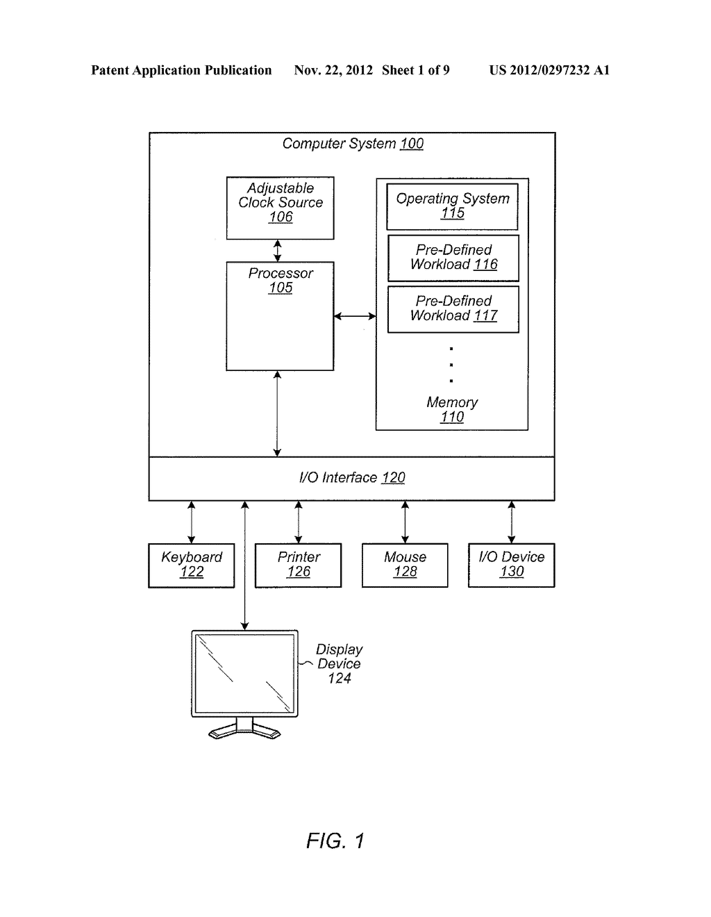 ADJUSTING THE CLOCK FREQUENCY OF A PROCESSING UNIT IN REAL-TIME BASED ON A     FREQUENCY SENSITIVITY VALUE - diagram, schematic, and image 02