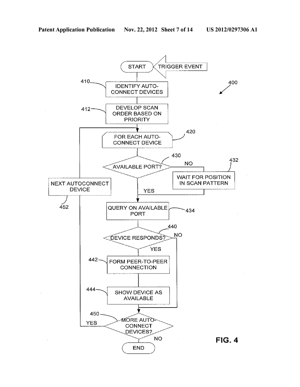 AUTO-CONNECT IN A PEER-TO-PEER NETWORK - diagram, schematic, and image 08