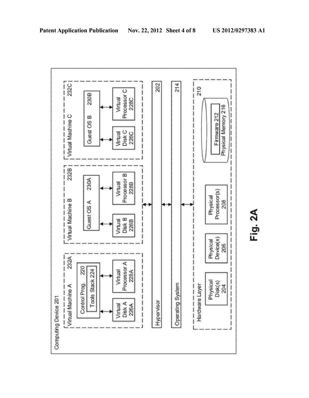 METHODS AND SYSTEMS FOR VIRTUALIZING AUDIO HARDWARE FOR ONE OR MORE     VIRTUAL MACHINES - diagram, schematic, and image 05