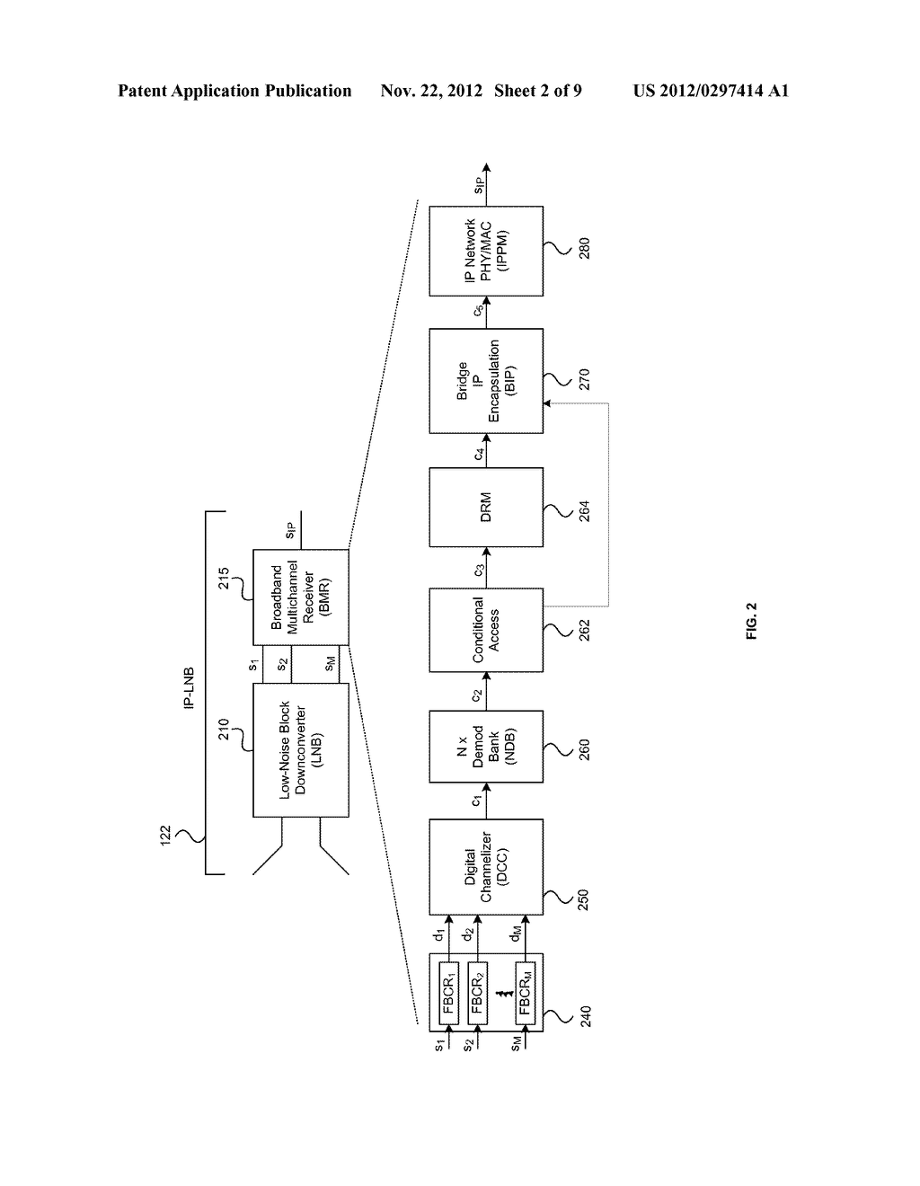 System and Method for Conditional Access in an In-Home Network Based on     Multi-Network Communication - diagram, schematic, and image 03