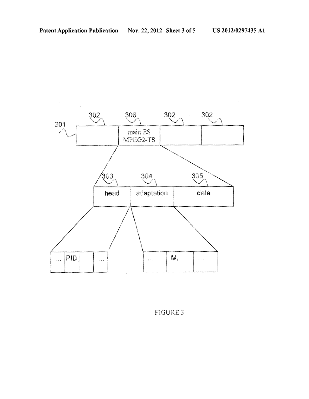 METHOD FOR SIGNALING BROADCAST VIDEO CONTENT, AND RECORDING METHOD AND     DEVICE USING THE SIGNALING - diagram, schematic, and image 04