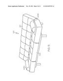 SOFA THAT CONVERTS TO VARIOUS POSITIONS USING CLICK-CLACK MECHANISMS,     INCLUDING CHAISE POSITION WITH TWO INDIVIDUAL CHAISES FACING ONE ANOTHER diagram and image