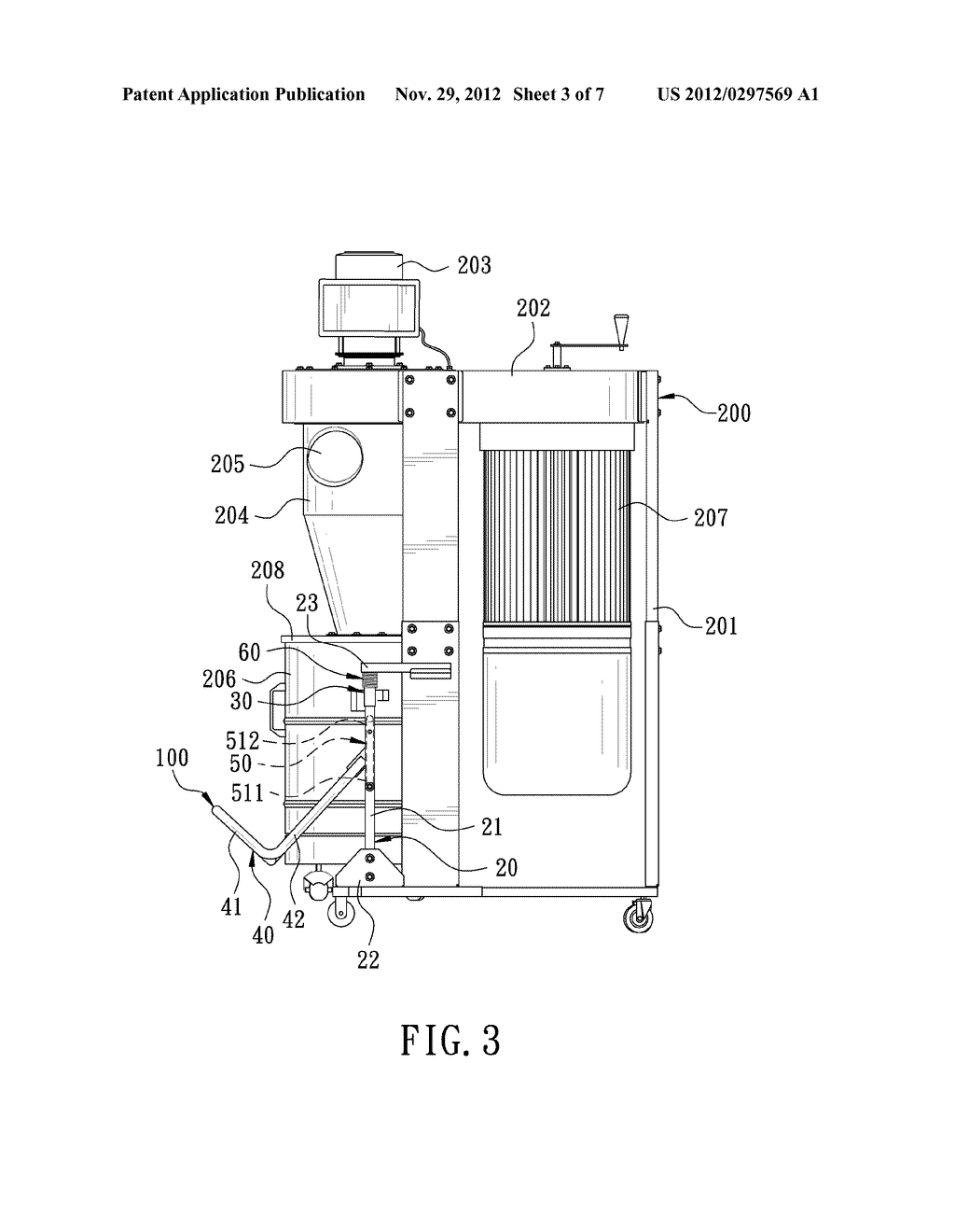 LOADING MECHANISM OF DUST-COLLECTING APPARATUS - diagram, schematic, and image 04