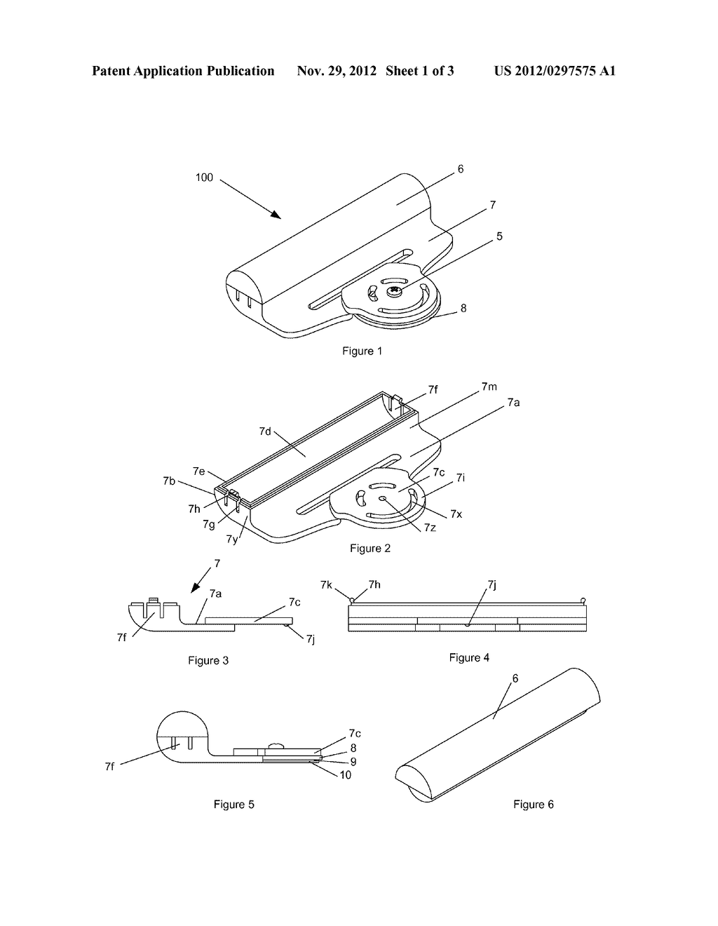 Handle for Tablet Computers - diagram, schematic, and image 02