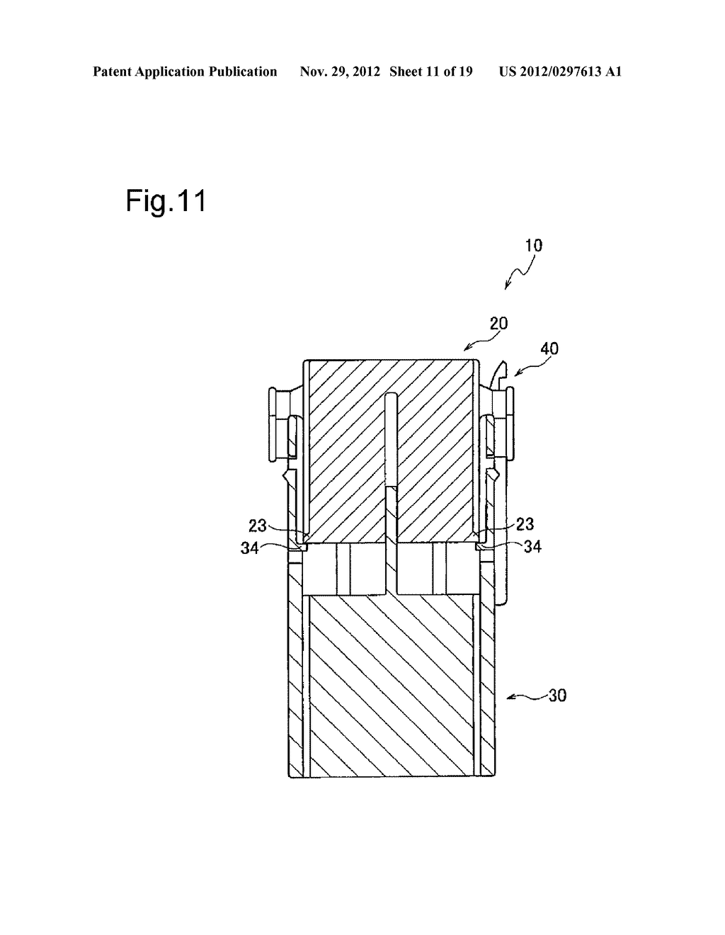 AUXILIARY FITTING JIG AND CONNECTOR USING THE SAME - diagram, schematic, and image 12