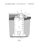 ADJUSTABLE SUPPORT APPARATUS FOR A UTILITY ACCESS COVER diagram and image