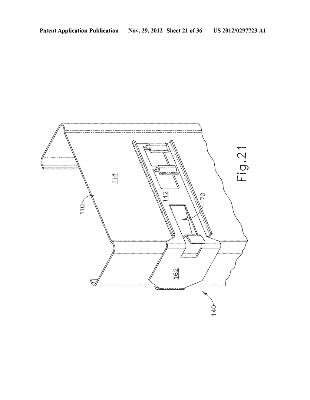 WALL STUD MOUNTING BRACKET FOR SECURING AND POSITIONING FLEXIBLE CONDUIT     AND CABLE - diagram, schematic, and image 22