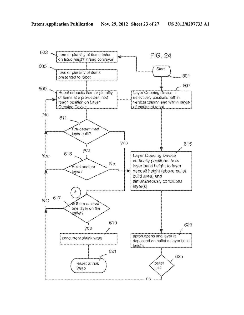 Hybrid Palletizer - diagram, schematic, and image 24