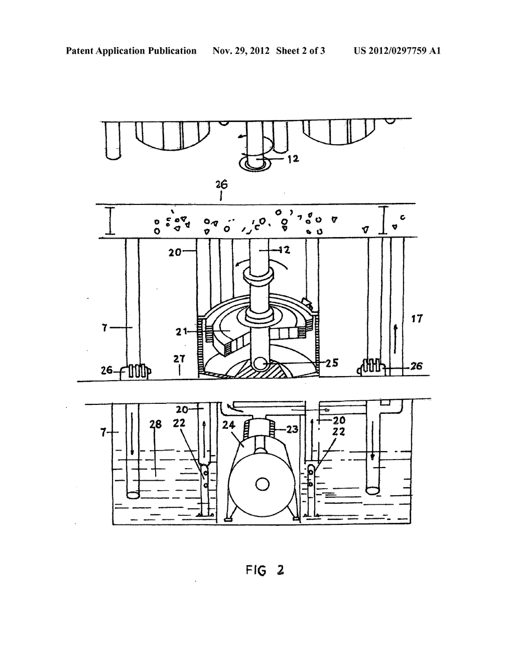 System of power generation with  under water pressure of air - diagram, schematic, and image 03