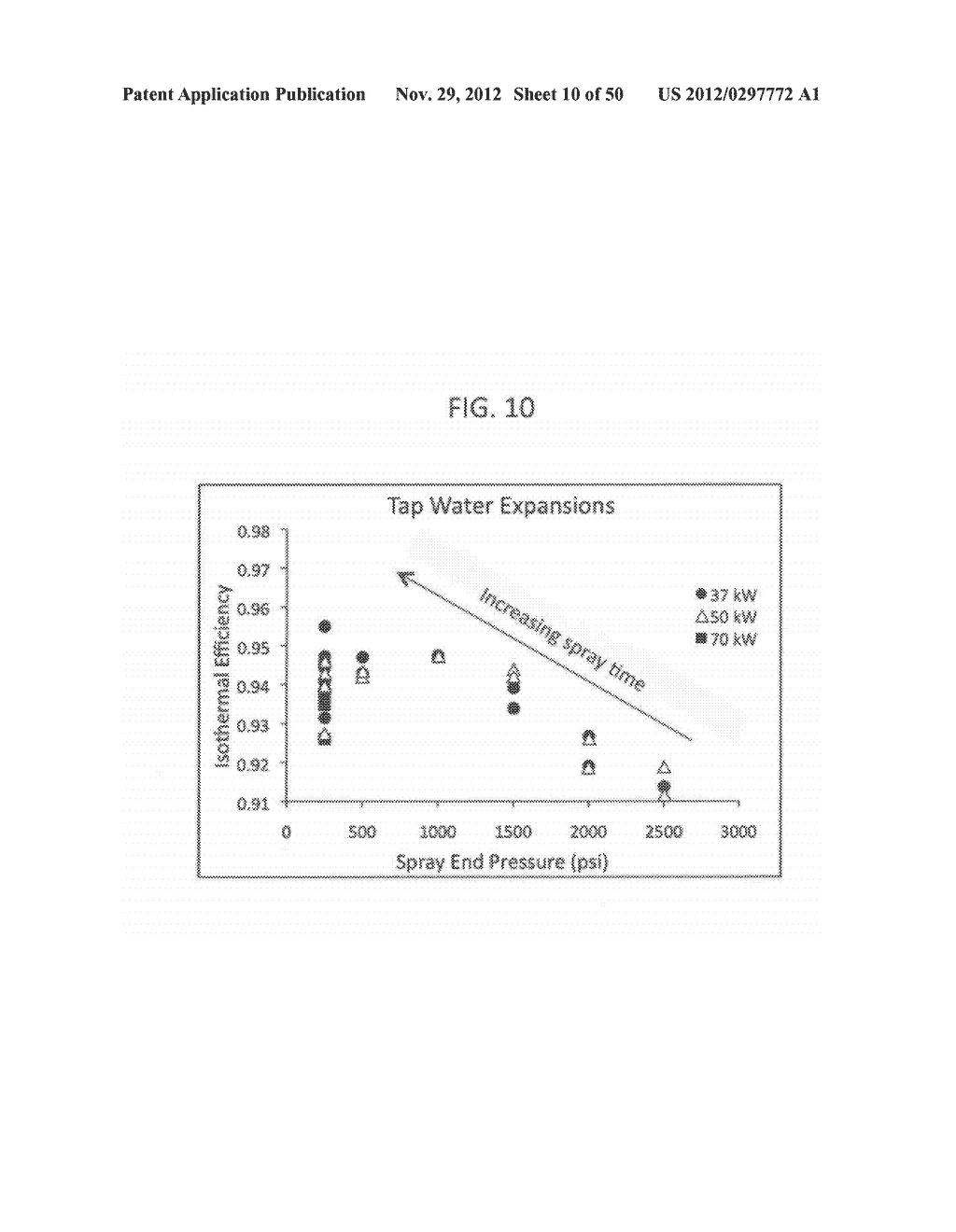 SYSTEMS AND METHODS FOR EFFICIENT TWO-PHASE HEAT TRANSFER IN     COMPRESSED-AIR ENERGY STORAGE SYSTEMS - diagram, schematic, and image 11