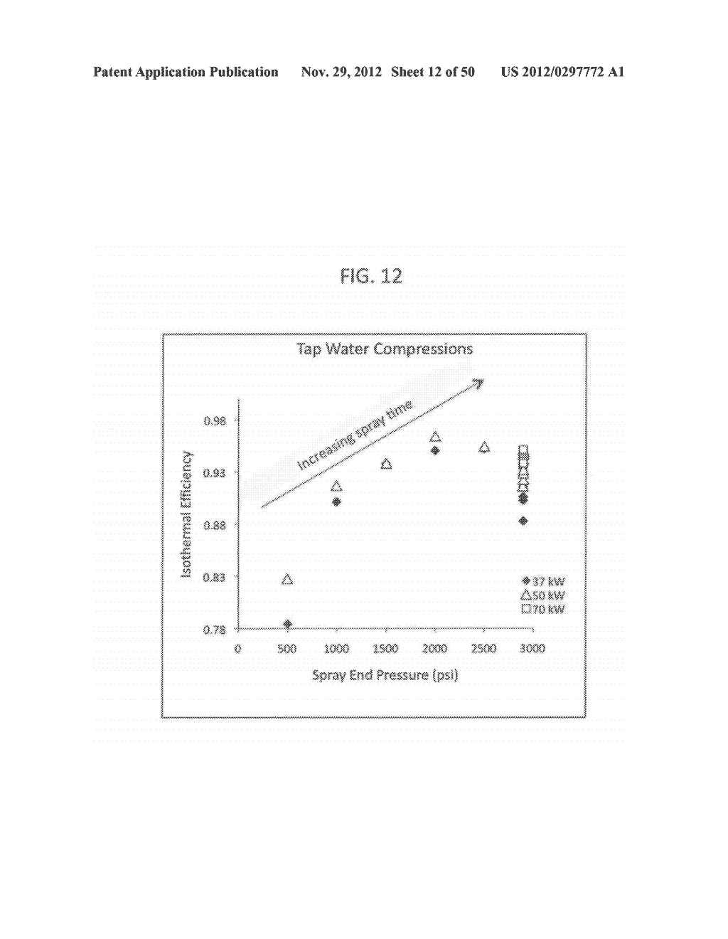 SYSTEMS AND METHODS FOR EFFICIENT TWO-PHASE HEAT TRANSFER IN     COMPRESSED-AIR ENERGY STORAGE SYSTEMS - diagram, schematic, and image 13